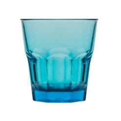 Pasabahce Polysafe Polycarbonate Rocks Tumbler Aqua 240ml (Stackable) - Box Of 24 (PS-4 AQU)