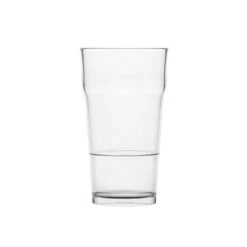 Pasabahce Polysafe Polycarbonate Nonic Pint 540ml (Certified, Nucleated Base) - Box Of 24 (PS-44)
