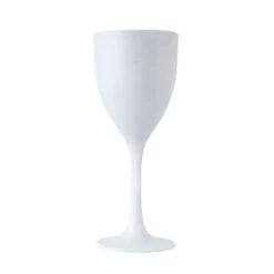 Pasabahce Polysafe Polycarbonate Pure Vino Blanco White 250ml (with Pour Line At 150ml) - Box Of 24 (PS-6 W)