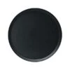 Chef Inox Cake Plate Black Polycarbonate 342x22mm
