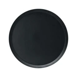 Chef Inox Cake Plate Black Polycarbonate 342x22mm