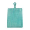Chef Inox Mangowood Serving Board Rectangular With Handle 300x400x200mm Aqua -Tableware Series Store 04832AQ