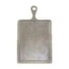 Chef Inox Mangowood Serving Board Rectangular With Handle 400x200mm Grey -Tableware Series Store 04860