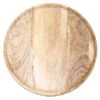 Chef Inox Mangowood Serving Board Round 300x15mm Natural