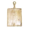 Chef Inox Mangowood Serving Board Rectangular With Handle 300x400x200mm Natural -Tableware Series Store 04920