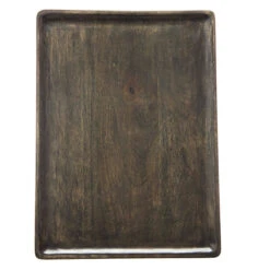 Chef Inox Mangowood Serving Board Rectangularangular 360x180x15mm Dark