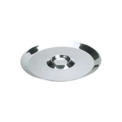 Chef Inox Oyster Plate - Stainless Steel 200mm/8"