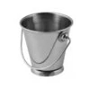 Chef Inox Mini Serving Pail Footed Stainless Steel 120x120mm -Tableware Series Store 07681