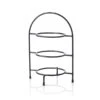 MODA Chef Inox Round Display Stand 3-Tier, Black 195Dia,285W,440Hmm -Tableware Series Store 07705