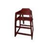 Chef Inox High Chair - Mahogany -Tableware Series Store 09800