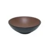 Coucou Melamine Round Bowl 21.2x7.2cm - Beige & Black -Tableware Series Store 11BW21EB1