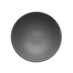 Coucou Melamine Round Bowl 21.2x7.2cm - Grey & Black