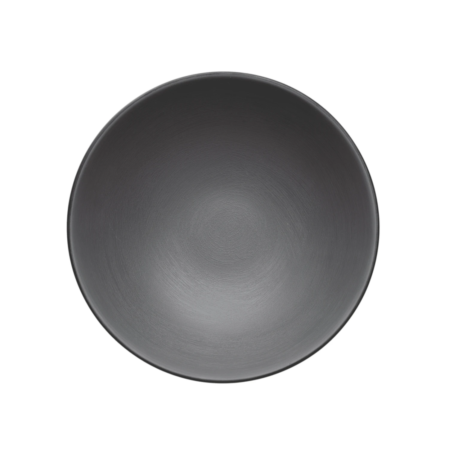 Coucou Melamine Round Bowl 21.2x7.2cm - Grey & Black 3 Coucou Melamine Round Bowl 21.2x7.2cm - Grey & Black