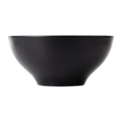 Coucou Melamine Dual Colour Round Bowl 21cm - White & Black -Tableware Series Store 11BW21WB 2