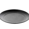CouCou Dual Colour Round Plate 26cm - Black & Black 2 CouCou Dual Colour Round Plate 26cm - Black & Black -Tableware Series Store 11PL26BK