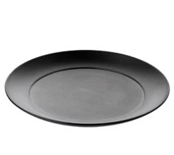 CouCou Dual Colour Round Plate 26cm - Black & Black