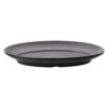 Coucou Melamine Oval Plate 31 X 22cm - Grey & Black -Tableware Series Store 14BW31GB