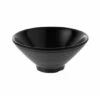 Coucou Melamine Bowl V Shape 20.5cm - Matte Black -Tableware Series Store 31BW20BK