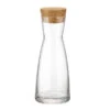 Pasabahce Bormioli Rocco Ypsilon Carafe With Cork Lid 250ml -Tableware Series Store 330 006