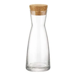 Pasabahce Bormioli Rocco Ypsilon Carafe With Cork Lid 1.0Lt