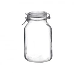 Bormioli Rocco Fido Jar 3.0Lt Clear Lid