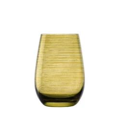 Pasabahce Stolzle Twister Tumbler Olive 470ml (Box Of 6)