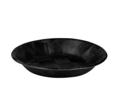 Black Woven Wood Serving Bowl 60cm*