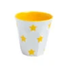Pasabahce Jab Yellow Stars On White Espresso Cup 200ml (Box Of 12)