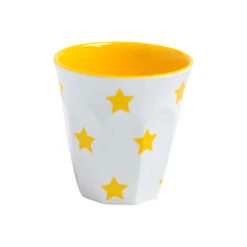 Pasabahce Jab Yellow Stars On White Espresso Cup 200ml (Box Of 12)