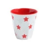 Pasabahce Jab Red Stars On White Espresso Cup 70mm 200ml (Box Of 12) -Tableware Series Store 47248