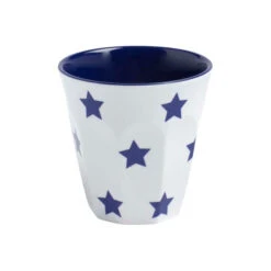 Pasabahce Jab Navy Blue Stars On White Tumbler 90mm 300ml (Box Of 12)