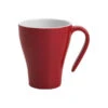Jab Gelato - Red/White Melamine Coffee Mug Stackable 350ml (Box Of 12)