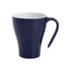 Jab Gelato - Navy Blue/White Melamine Coffee Mug Stack 350ml (Box Of 12)