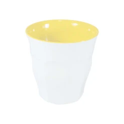 Pasabahce Jab Sorbet - Lemon/White Body Tumbler 90mm 300ml (Box Of 6)