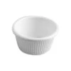 Superware Melamine Fluted Ramekin White - 50x30mm 50ml (Box Of 36) -Tableware Series Store 49195