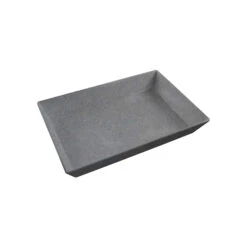 Jab Concrete Matt Rectangular Deli Dish 350x250x70mm