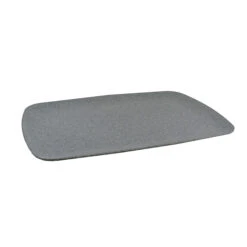 Jab Concrete Matt Rectangular Tray Coupe 485x355x30mm