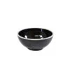 Jab Vintage Black/White Rim Enamel Look Round Melamine Bowl 150x70mm (Box Of 6) -Tableware Series Store 49946