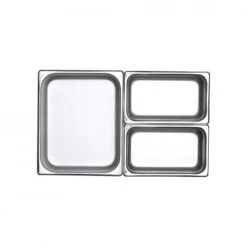 Chef Inox Anti - Jam Steam Pan - 1/3 Size 150mm