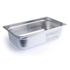 Chef Inox Anti - Jam Steam Pan - 1/1 Size 150mm Perforated