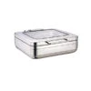 MODA Chef Inox Induction Chafer - 18/8, Rectangular, 2/3 Size With Glass Lid 1 MODA Chef Inox Induction Chafer - 18/8, Rectangular, 2/3 Size With Glass Lid -Tableware Series Store 54903