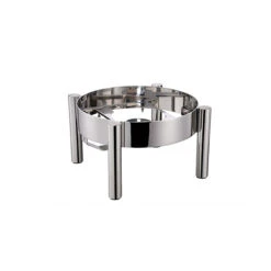 MODA Chef Inox Chafer Stand - 18/8, Round, To Suit 54905
