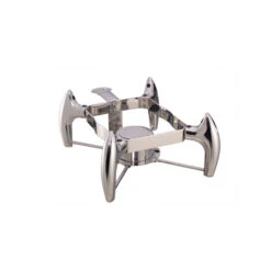 MODA Chef Inox Deluxe Chafer Stand - 18/8, Rectangular, 1/2 To Suit 54912