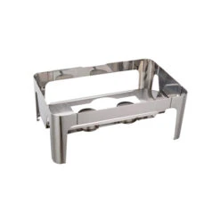 MODA Chef Inox Ultra Chafer Stand - Stainless Steel Rectangular 1/1 To Suit 54920