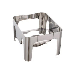 MODA Chef Inox Ultra Chafer Stand - Stainless Steel Rectangular 1/2 To Suit 54921