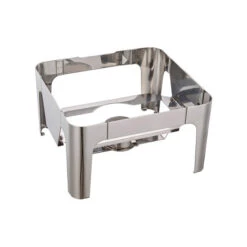 MODA Chef Inox Ultra Chafer Stand - Stainless Steel Rectangular 2/3 To Suit 54923