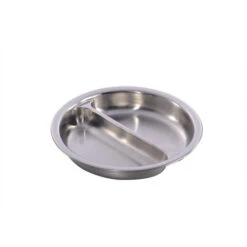 MODA Chef Inox Divided Pan - Stainless Steel, 6.0Lt Round, Suit 54926, 385x65mm