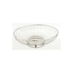 Chef Inox Oval Basket 200x145x65mm Wire 18/10