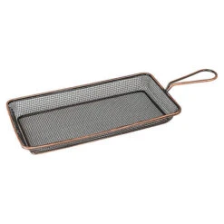Moda Brooklyn Rectangular Service Basket 280x150x25mm Antique Copper