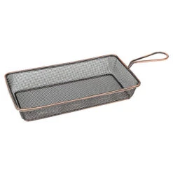 Moda Brooklyn Rectangular Service Basket 280x150x50mm Antique Copper